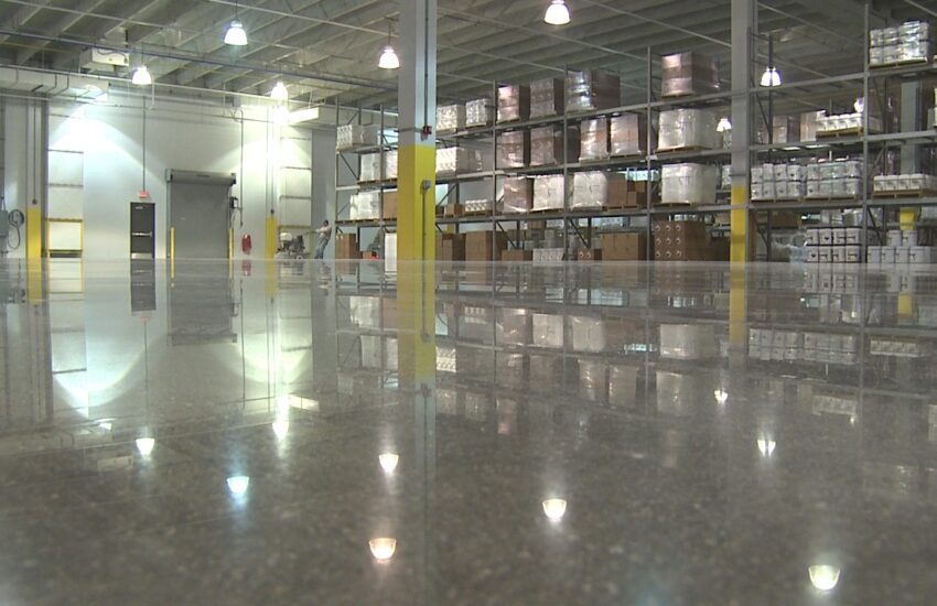Wichita Commercial Concrete Floor Polishing